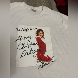 Supreme Mariah Carey Christmas Tshirt